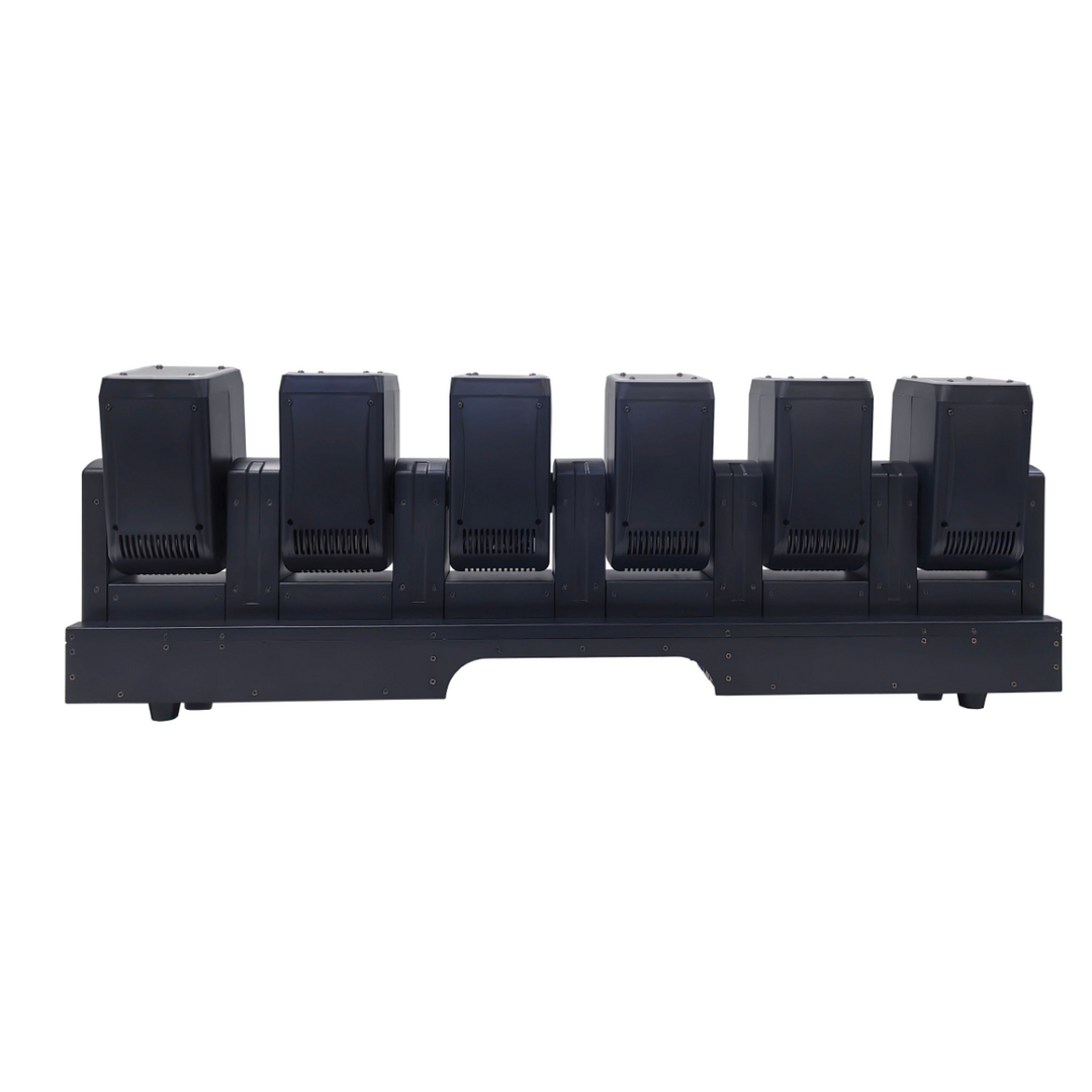 Evolights 6 Cannon -liikkuva valopalkki 6x60W RGBW