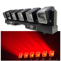Evolights 6 Cannon -liikkuva valopalkki 6x60W RGBW
