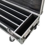 Flightcase 4 x Evolights Glaze Bar -tuotteelle
