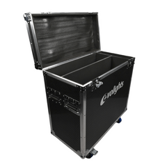 flightcase 2 x Evolights Lumen 7 Ring -laitteelle