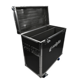 flightcase 2 x Evolights Lumen 7 Ring -laitteelle