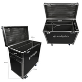 flightcase 2 x Evolights Lumen 7 Ring -laitteelle