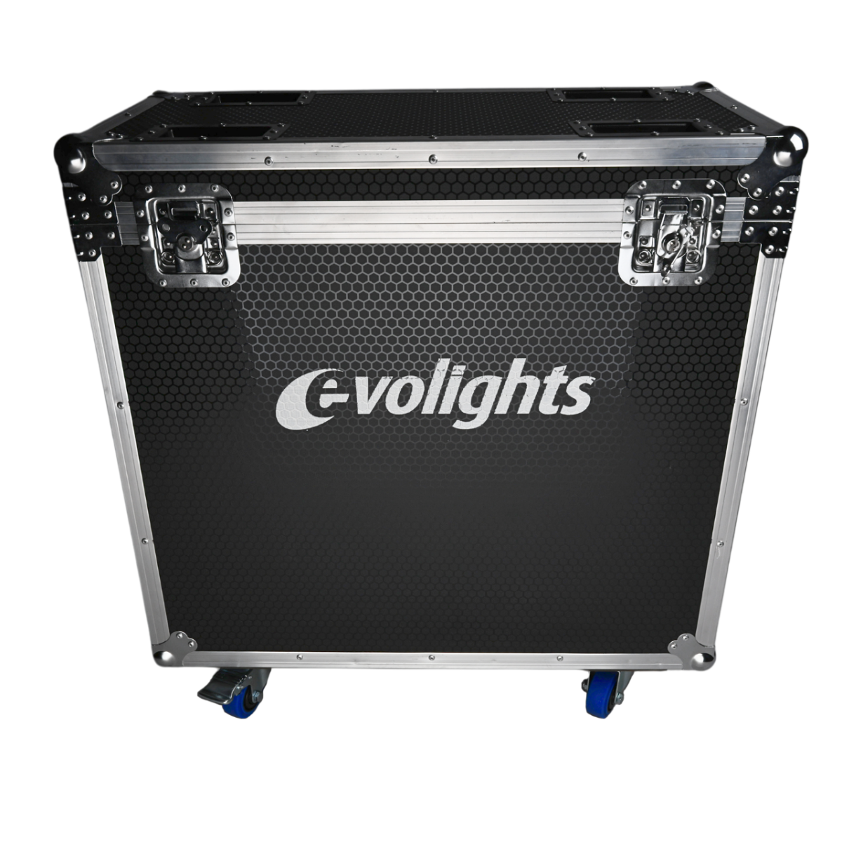 flightcase 2 x Evolights Lumen 7 Ring -laitteelle