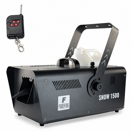 Firefog Snow1500 DMX lumimasiinat 1500 W kaukosäätimellä