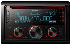 Pioneer FH-S820DAB 2-DIN Autostereo m. DAB ja Bluetooth