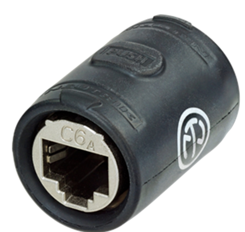 Neutrik NE8FFX6-W CAT6a-kytkin