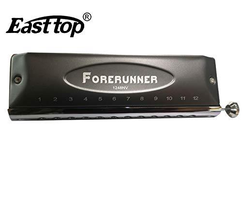 Easttop 'Forerunner' Kromatinen 12-reikäinen Harmonikat (C)