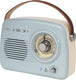 Madison retro radio Bluetoothilla, vaaleansininen