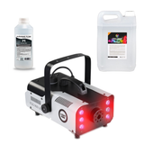 Light4Me FOG 900 LED Fog Machine Bundle