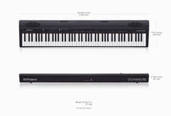 Roland GO:PIANO88PX Kosketinsoittimet (Musta)
