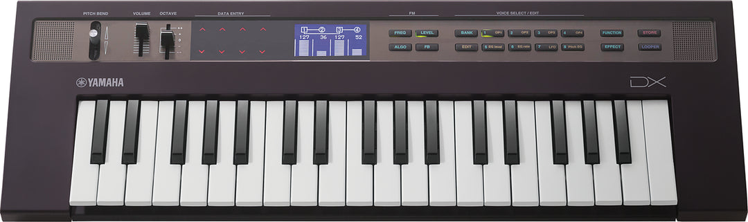 Yamaha Reface DX Synth Kosketinsoittimet (Musta)