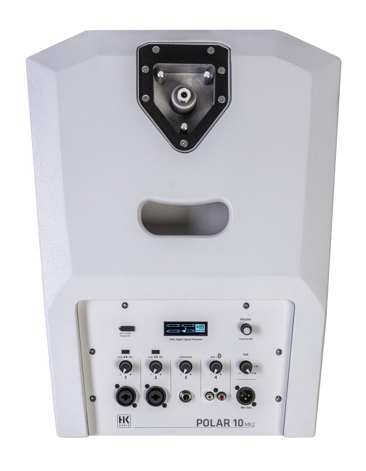 HK Audio Polar 10 MK2 - Søjlehøjttaler (Hvid)