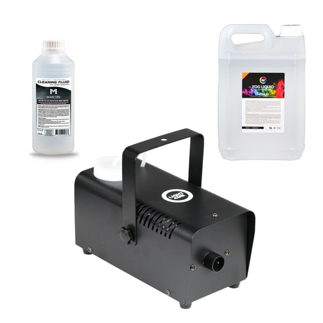 Light4Me FOG 400 fog machine Bundle