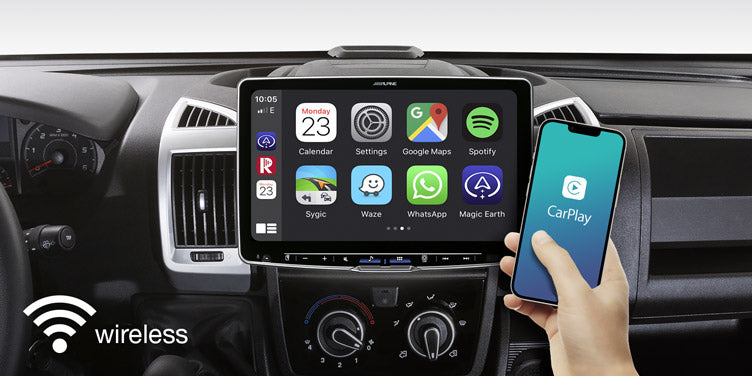 Alpine HALO11 iLX-F115D Langaton Apple Carplay (11")