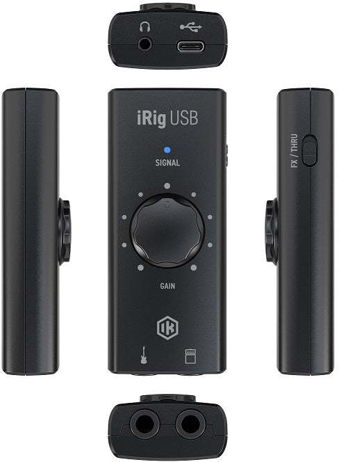 IK Multimedia iRig USB-äänikortti kitaralle