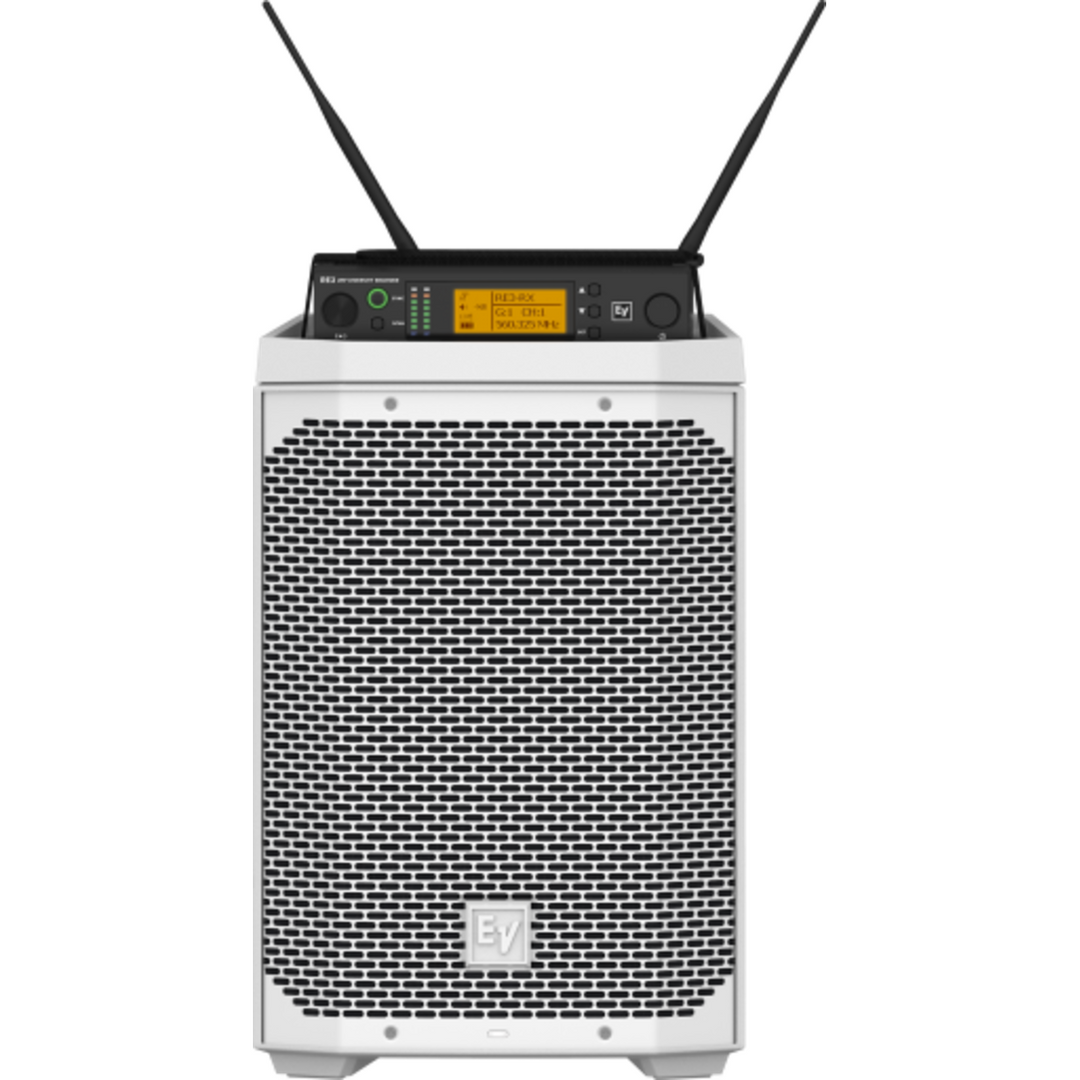 Electro-Voice EV 8 - akku højttaler (VALKOINEN)