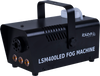 Ibiza Fog Machine liekki/liekkiefektillä (Musta)