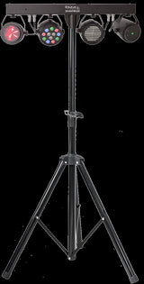 Ibiza LED-valopalkki Moonflower, Laser ja Strobe