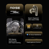 Noise-Sound by BOSE Master Buds 2, Mercury