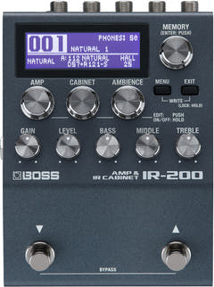 Boss IR-200 Amp Simulator Kitarapedaali