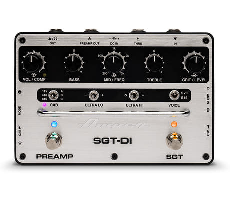 Ampeg SGT-DI Etuaste/Drive/DI Bassopedaali