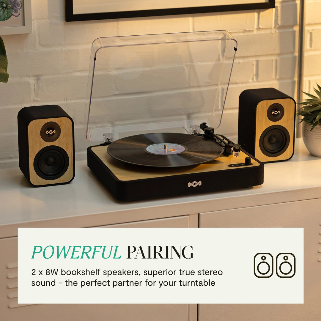 House of Marley Revolution Bluetooth Levysoitin & Kaiutin Bundle