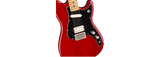 Fender Player Duo-Sonic Sähkökitara (Crimson Red Transparent)