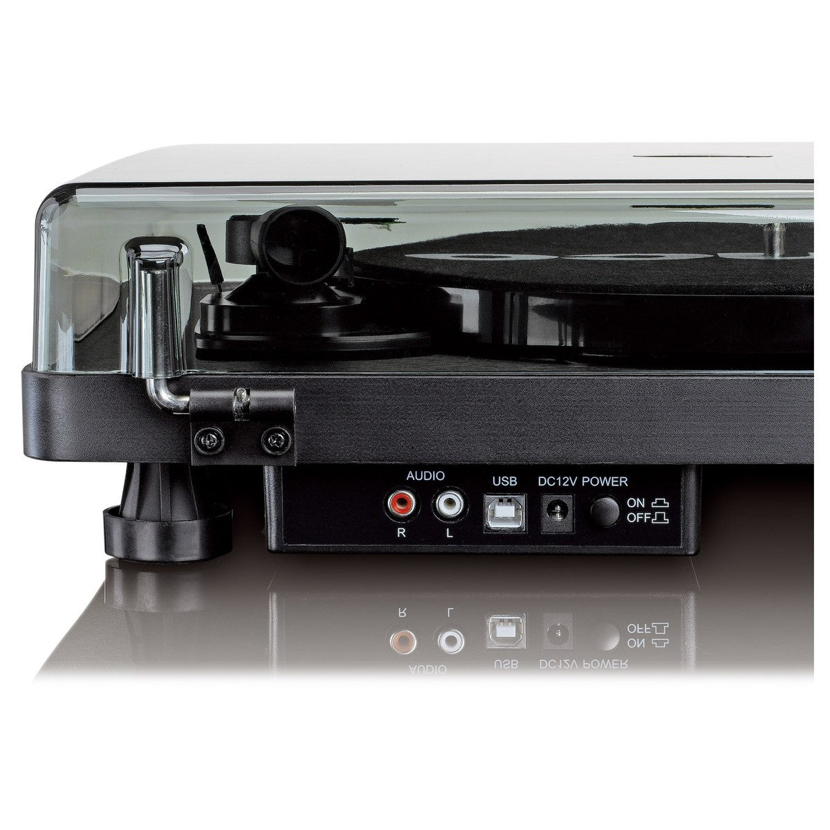 Lenco L-30 levysoitin (musta)