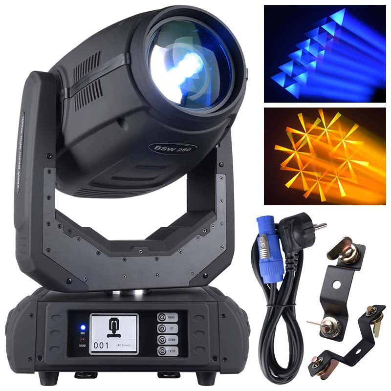 LIGHT4ME BSW 280 moving head beam spot wash -hybridipurkauslamppu