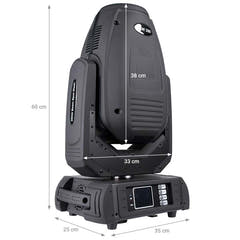 LIGHT4ME BSW 280 moving head beam spot wash -hybridipurkauslamppu
