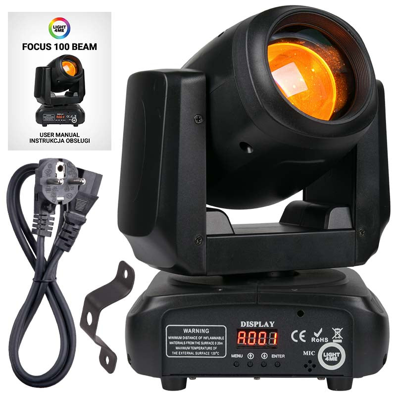 LIGHT4ME FOCUS 100 BEAM LED-liikkuva pää