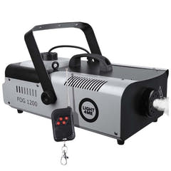 Light4Me Fog 1200 savukone 1200W med Trådløs & Kablet Fjernbetjening