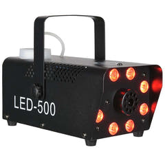 Light4Me Fog 500 LED Fog Machine 500W RGB LED-valolla
