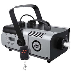 Light4Me Fog 900 Fog Machine 900W med Trådløs Fjernbetjening