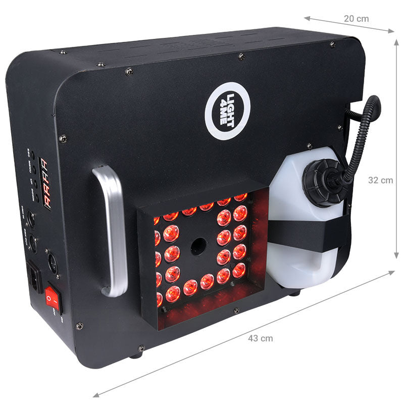 Light4Me JET-1500LED pystysuora Fog Machine LED