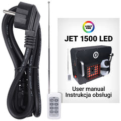 Light4Me JET-1500LED pystysuora Fog Machine LED