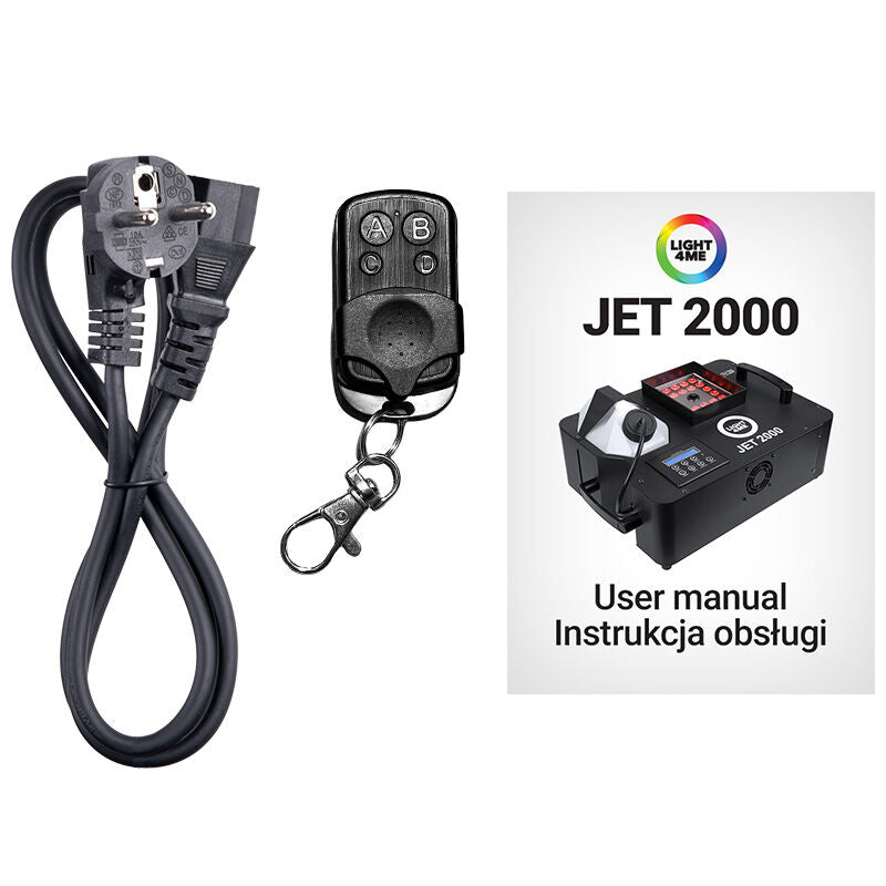 Light4 Me JET 2000 vertikaalinen savukone