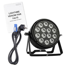 Light4Me Venom PAR 14x15 RGBW LED PAR -heijastinvalaisin