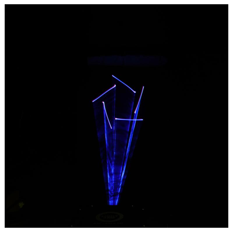 Light4Me 5 W laser RGB:llä ja sovellusohjauksella