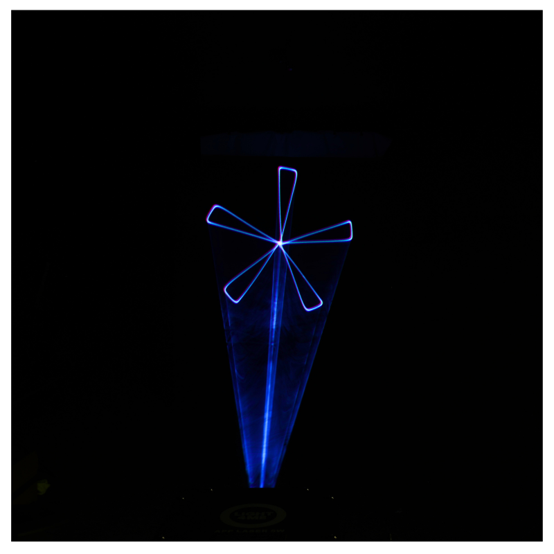 Light4Me 5 W laser RGB:llä ja sovellusohjauksella