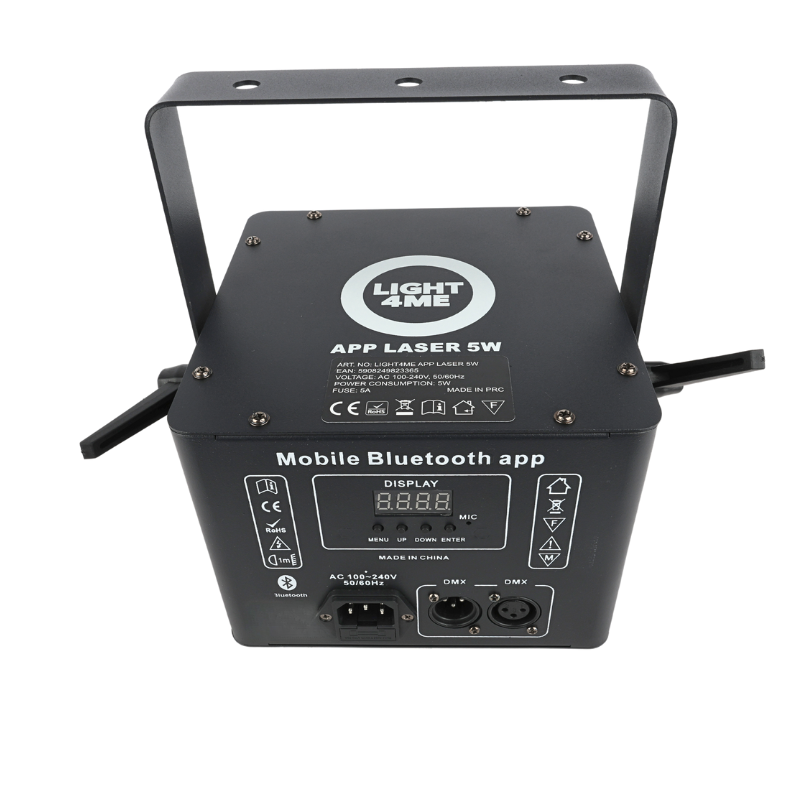 Light4Me 5 W laser RGB:llä ja sovellusohjauksella