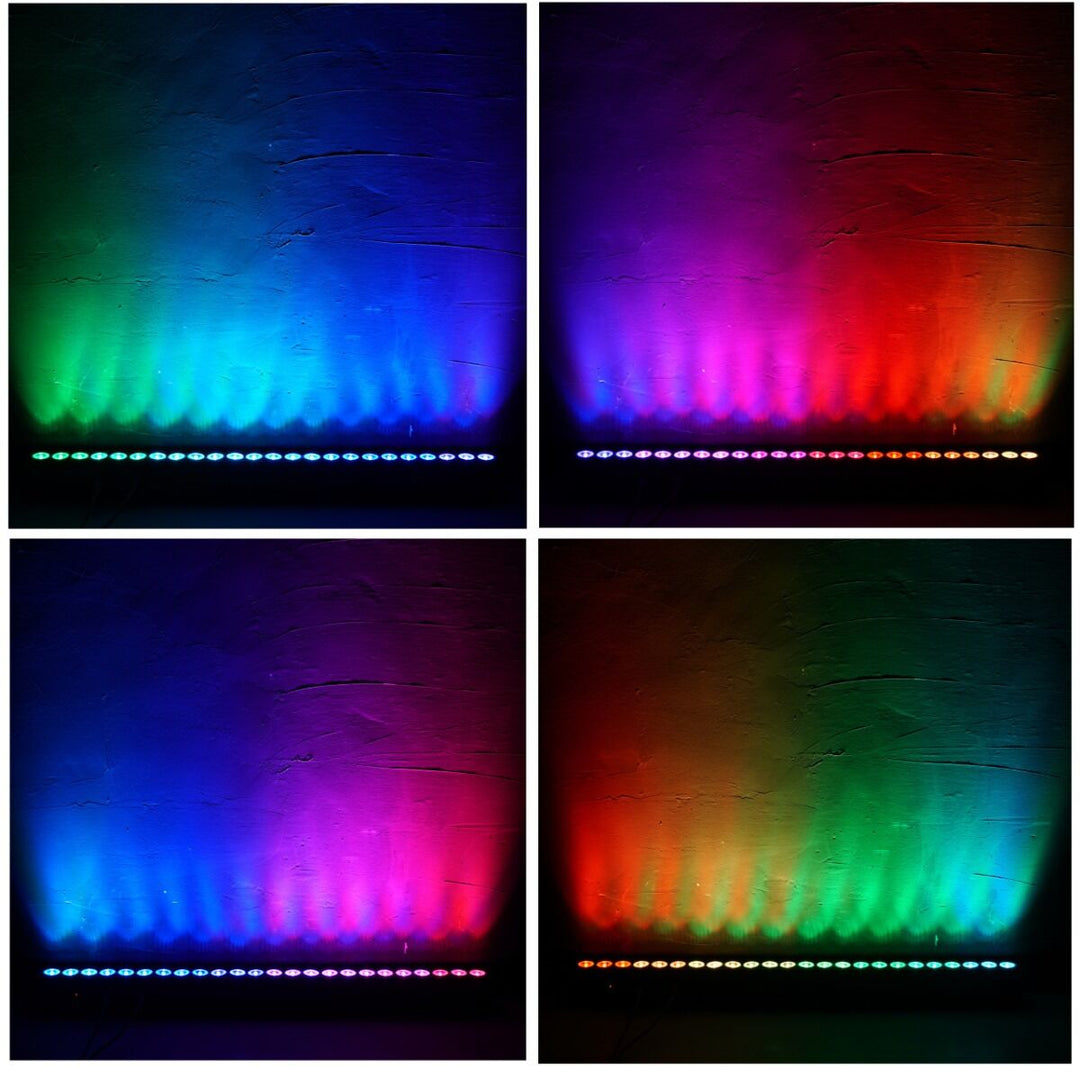 LIGHT4ME AURA PIXEL BAR 24x3W RGBW LED-lys