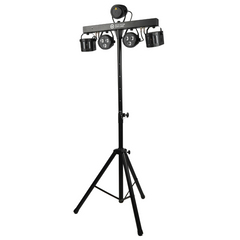 Light4Me T-Bar LED Par Derby Laser MultiBar