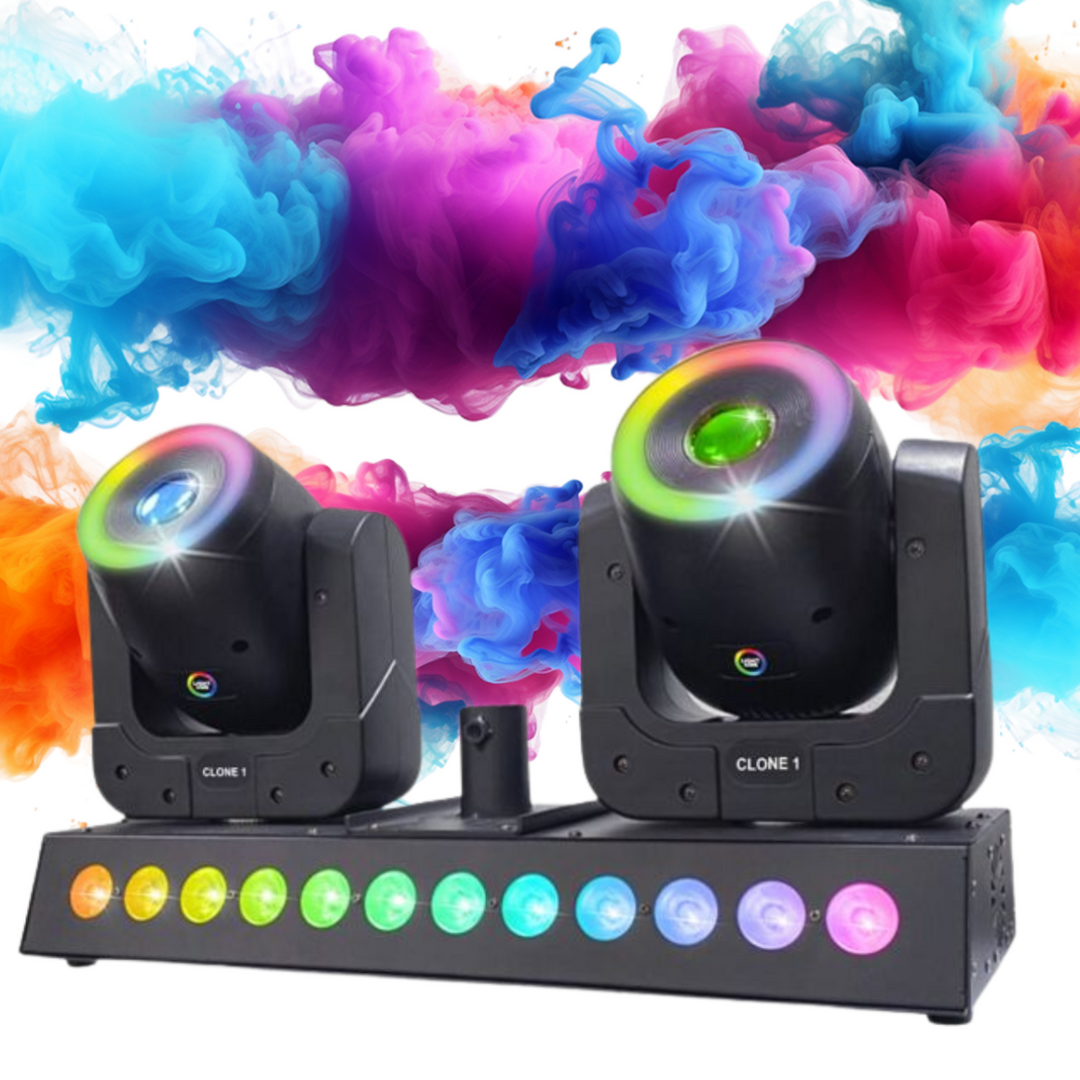 Light4Me Clone 1 LED Moving Baari