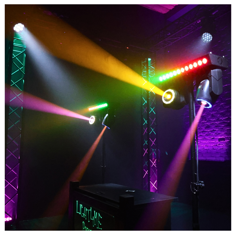 Light4Me Clone 1 LED Moving Baari