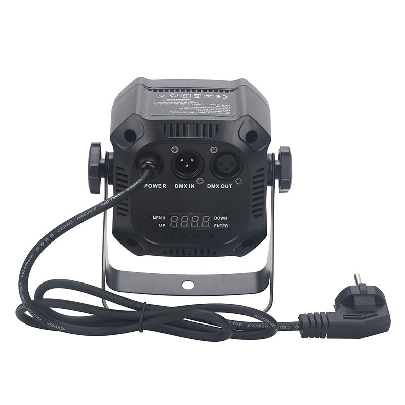 Light4Me Cube PAR 19x3W RGBW LED PAR-kohdevalo