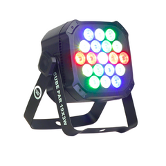 Light4Me Cube PAR 19x3W RGBW LED PAR-kohdevalo
