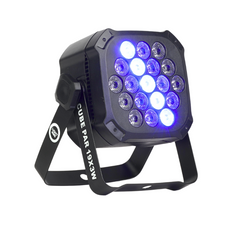 Light4Me Cube PAR 19x3W RGBW LED PAR-kohdevalo