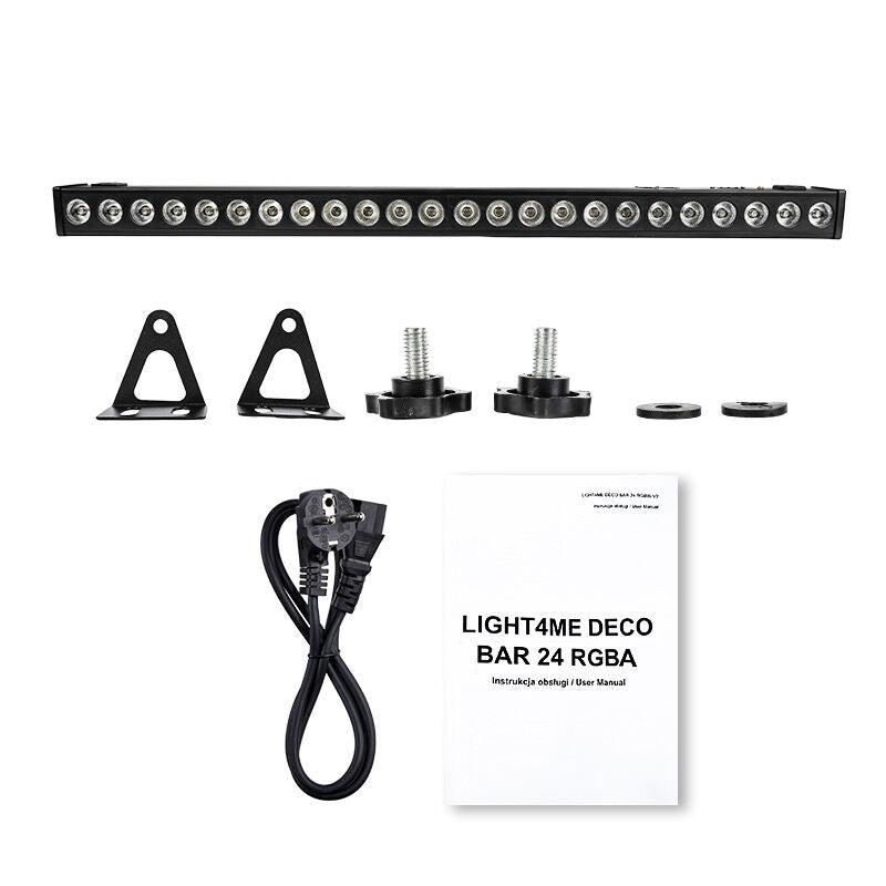 LIGHT4ME DECO BAR 24 RGBA valonauha kello