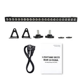 LIGHT4ME DECO BAR 24 RGBA valonauha kello
